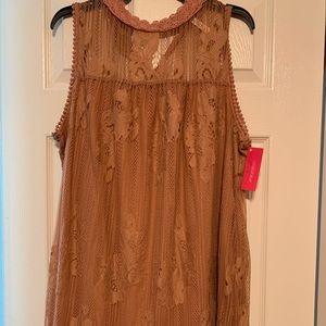 Xhiliration dress NWT size XXL blush color